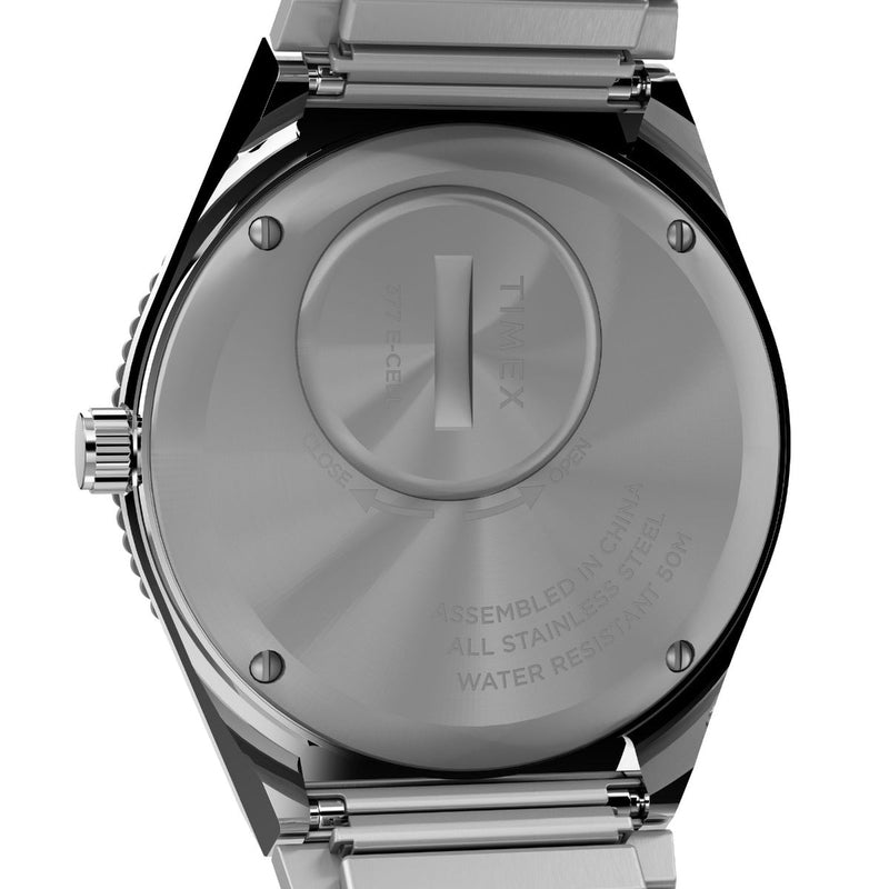 Timex Q Round 36mm Silver Dial Analog Women Watch - TW2V66000UJ Watch Timex