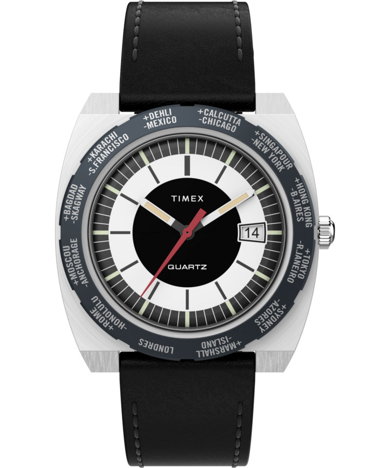 Timex Reissue Tonneau 21mm Black Dial Analog Men Watch - TW2V69500U9 Watch Timex