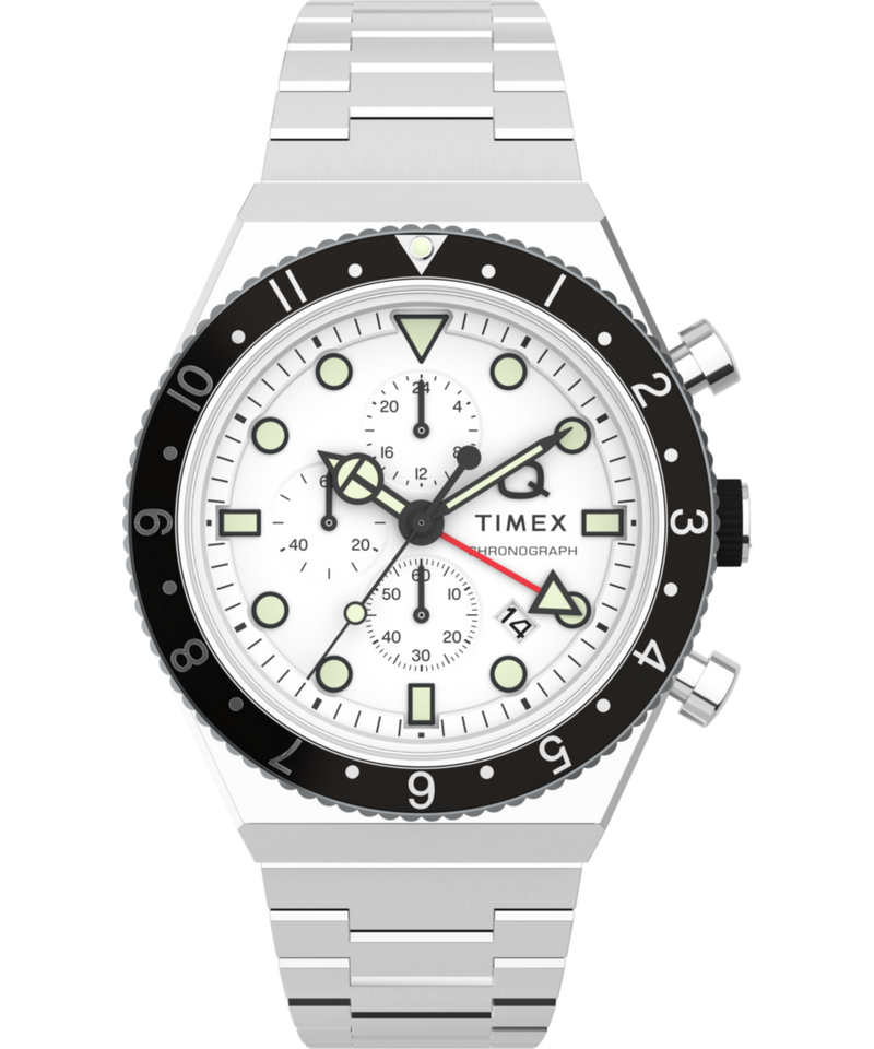 Timex Q Round 21mm White Dial Analog Men Watch - TW2V69900UJ Watch Timex
