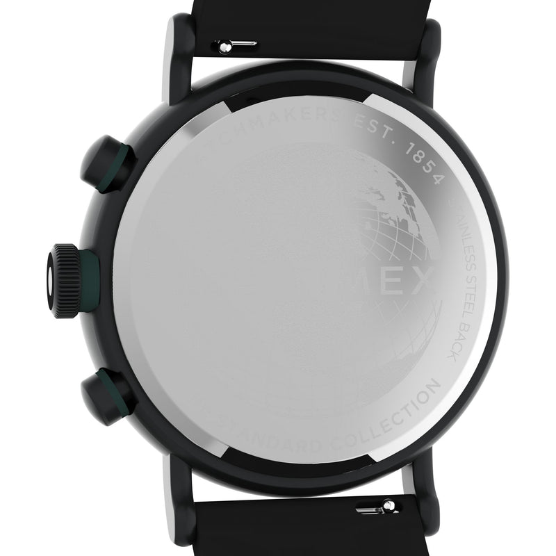 Timex Waterbury Round 43mm Black Dial Analog Men Watch - TW2V71900UJ Watch Timex