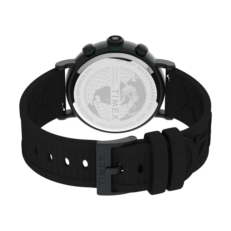 Timex Waterbury Round 43mm Black Dial Analog Men Watch - TW2V71900UJ Watch Timex