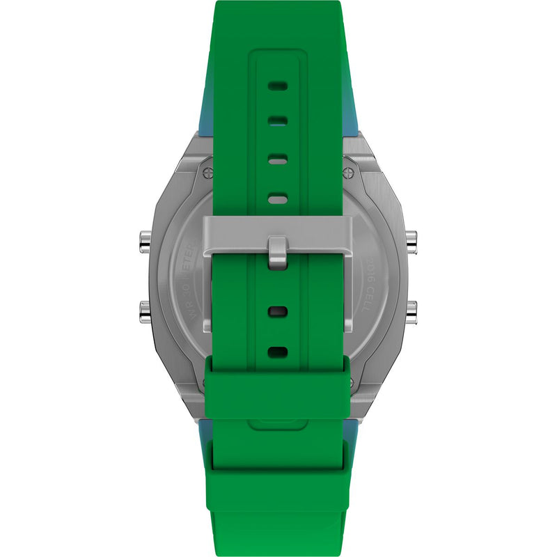 Timex 80 Square 36mm Silver Dial Digital Unisex Watch - TW2V74500X8 Watch Timex