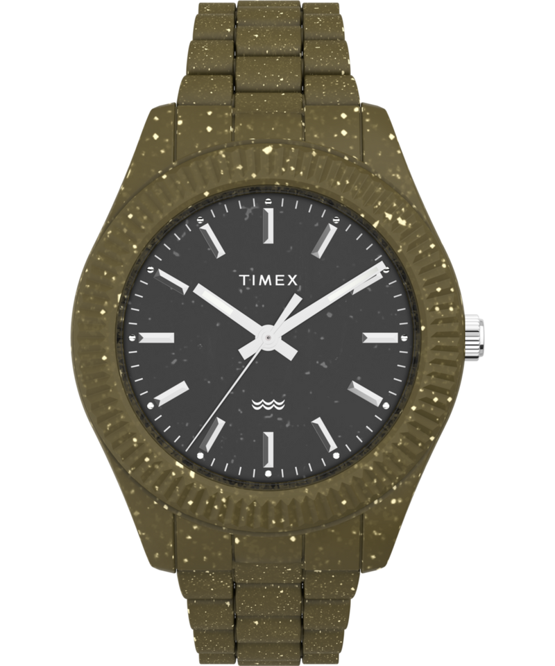 Timex Legacy Round 42mm Black Dial Analog Men Watch - TW2V77100X6 Watch Timex