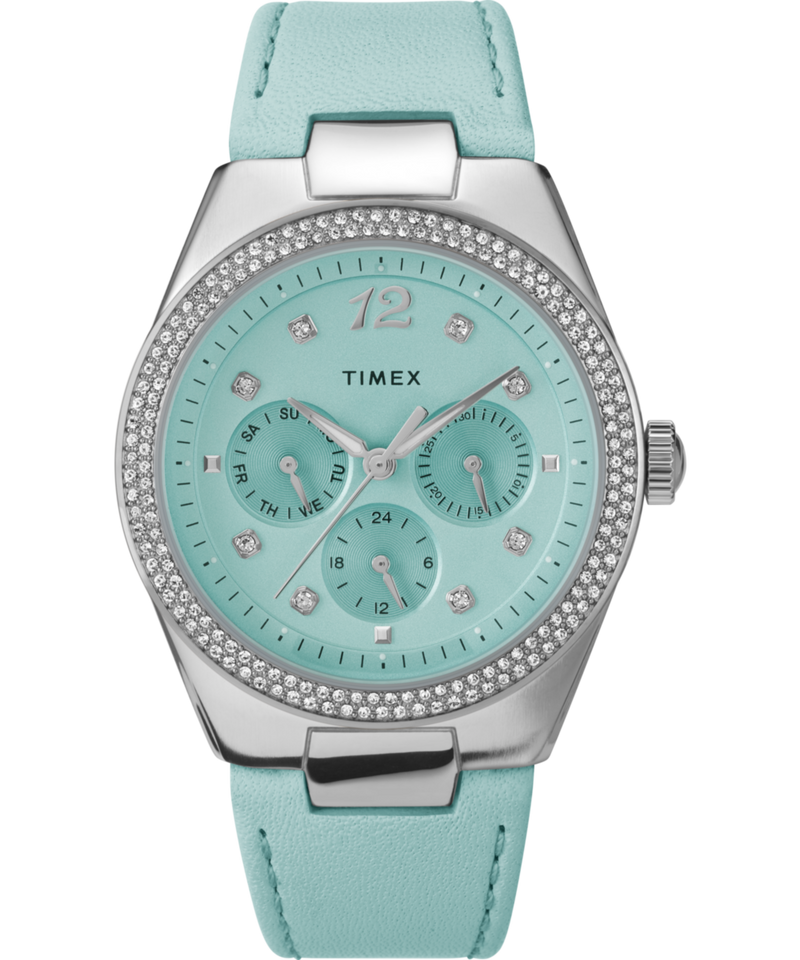 Timex Simone Round 21mm Blue Dial Analog Women Watch - TW2V80400UJ Watch Timex