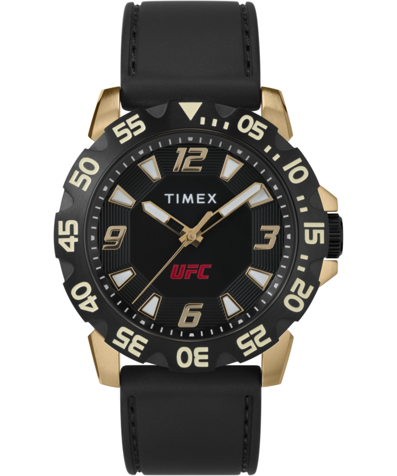 Timex UFC Round 21mm Black Dial Analog Men Watch - TW2V84400X6 Watch Timex