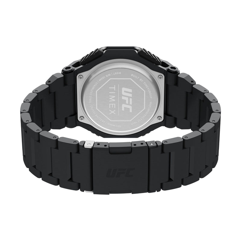 Timex UFC Octagonal 21mm Black Dial Ana-Digital Men Watch - TW2V84800X6 Watch Timex