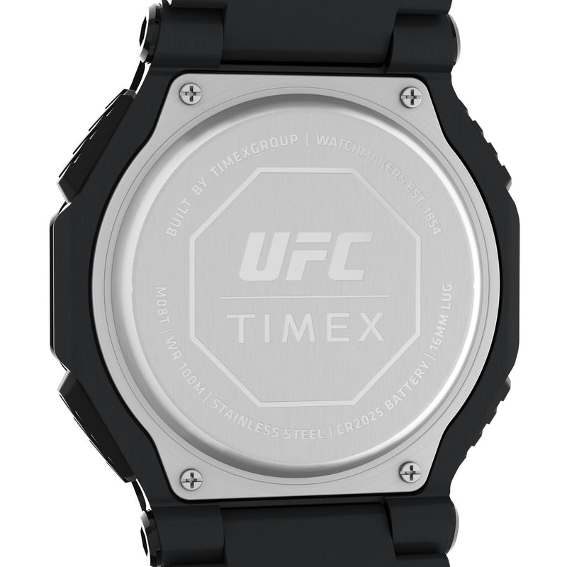 Timex UFC Octagonal 21mm Black Dial Ana-Digital Men Watch - TW2V84800X6 Watch Timex