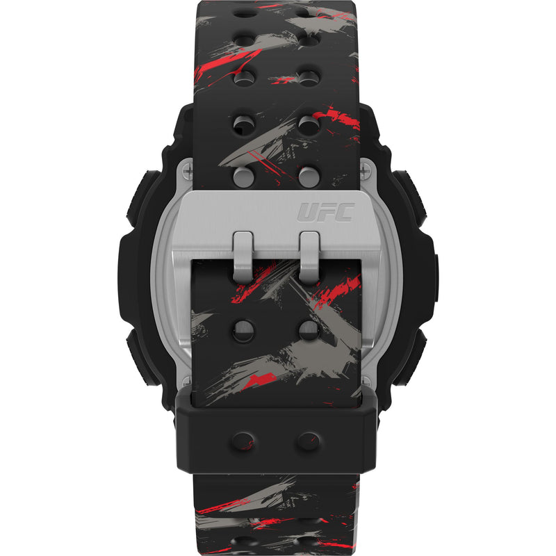 Timex UFC Square 47mm Black Dial Digital Men Watch - TW2V85200X6 Watch Timex