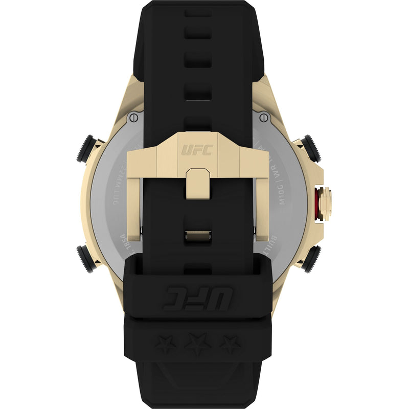 Timex UFC Round 21mm Black Dial Digital Men Watch - TW2V86600X6 Watch Timex