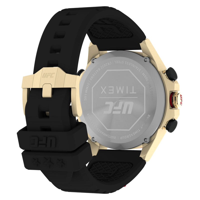 Timex UFC Round 21mm Black Dial Digital Men Watch - TW2V86600X6 Watch Timex