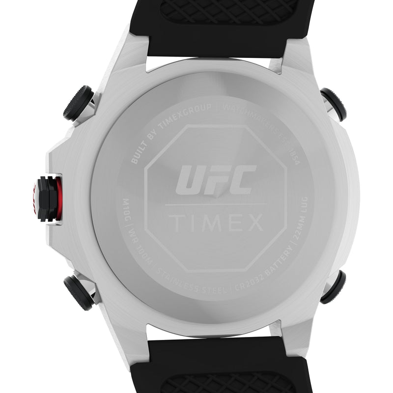 Timex UFC Round 21mm Black Dial Digital Men Watch - TW2V86700X6 Watch Timex