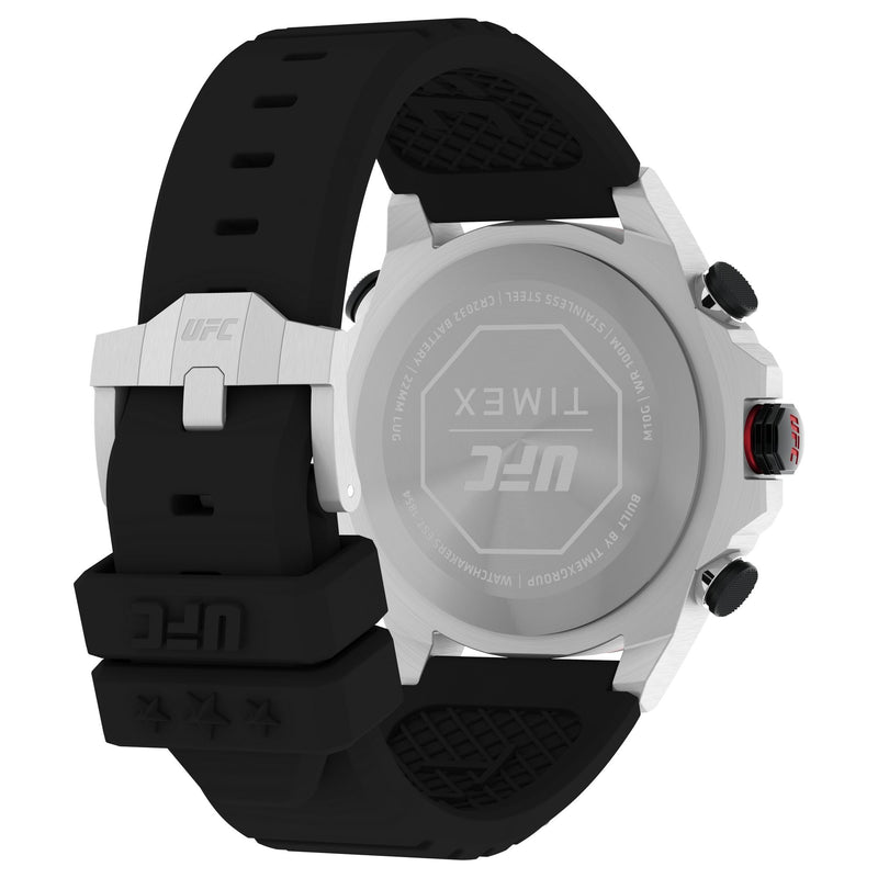 Timex UFC Round 21mm Black Dial Digital Men Watch - TW2V86700X6 Watch Timex