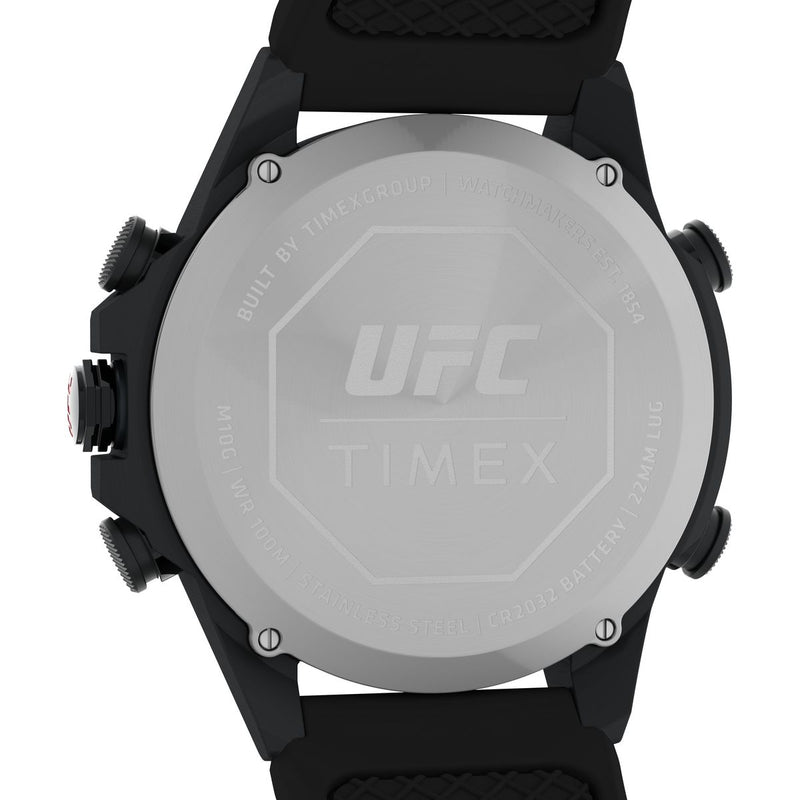 Timex UFC Round 21mm Black Dial Digital Men Watch - TW2V87000X6 Watch Timex