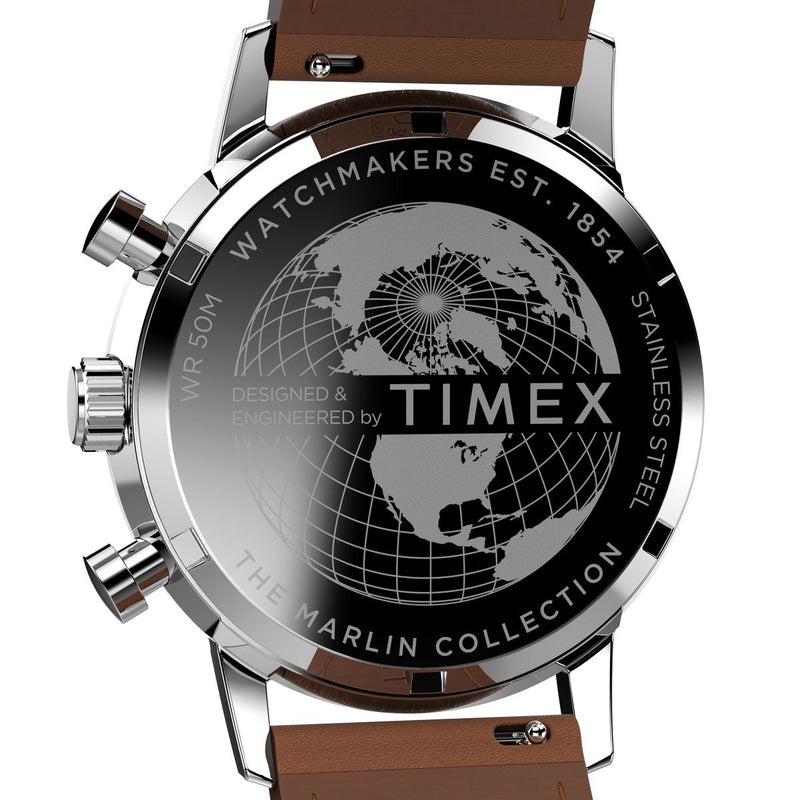 Timex Marlin Round 40mm Green Dial Analog Men Watch - TW2W10100UJ Watch Timex