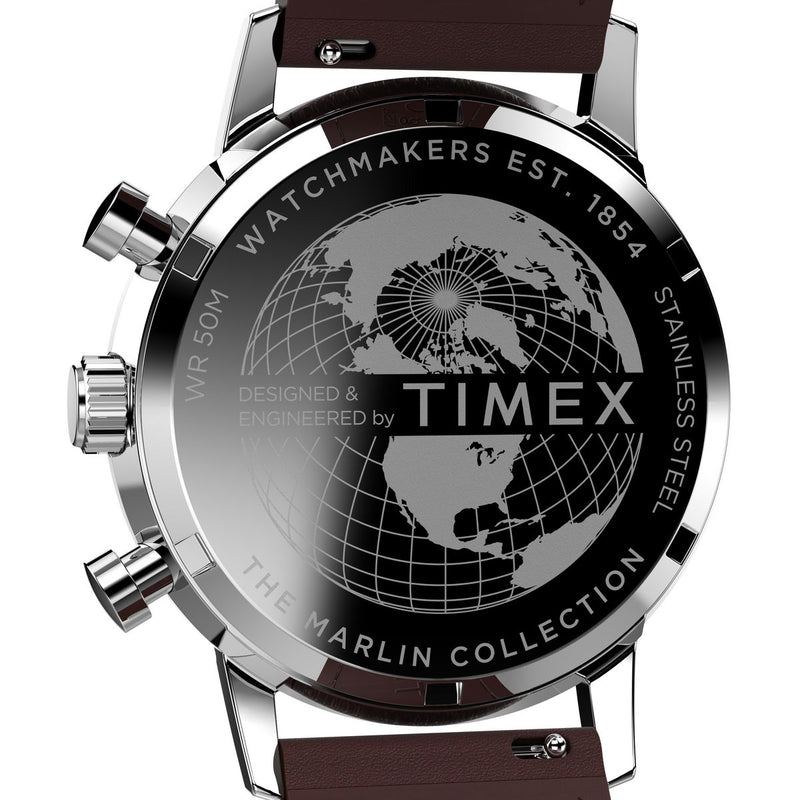 Timex Marlin Round 21mm Blue Dial Analog Men Watch - TW2W10200UJ Watch Timex