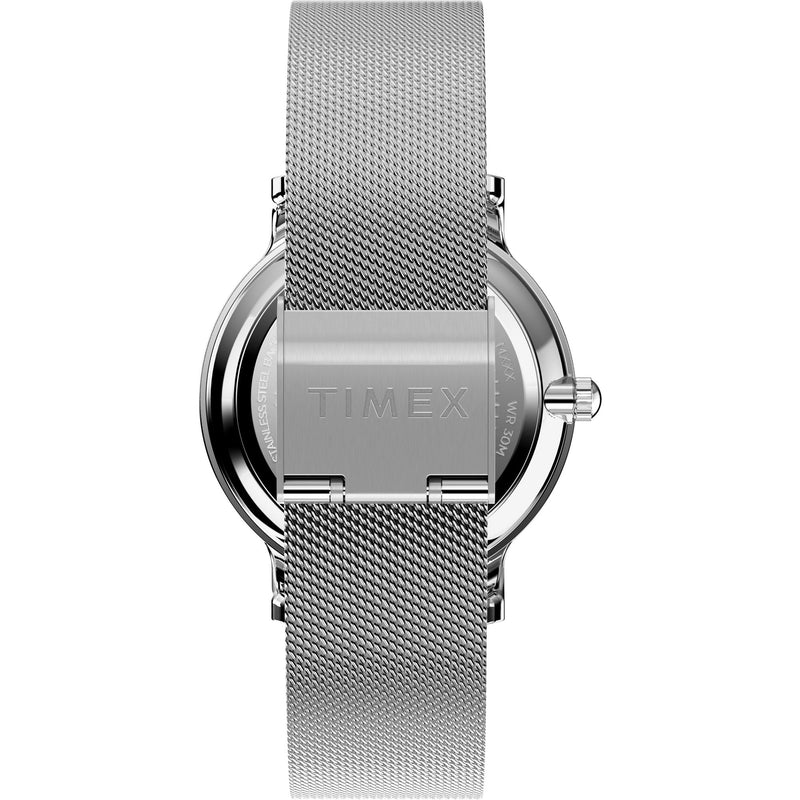 Timex Transcend Round 21mm Silver Dial Analog Women Watch - TW2W19100UJ Watch Timex