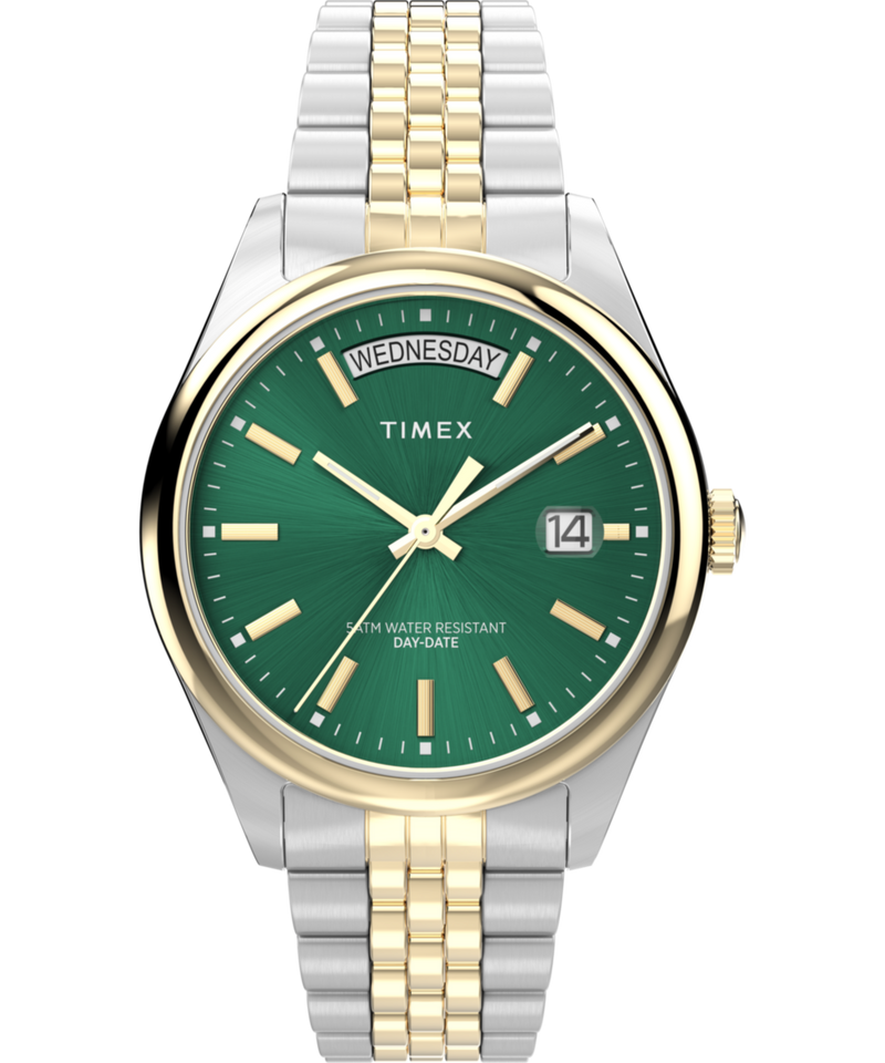 Timex Legacy Round 21mm Green Dial Analog Women Watch - TW2W32100UJ Watch Timex