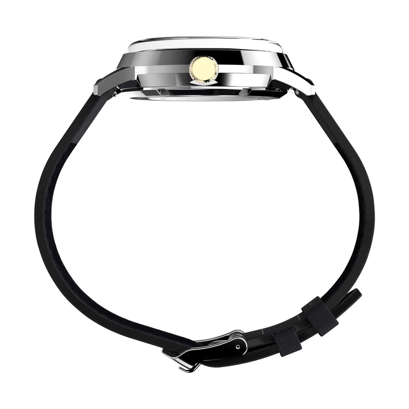 Timex Marlin Round 21mm Black Dial Mechanical Automatic Men Watch - TW2W33900U9 Watch Timex