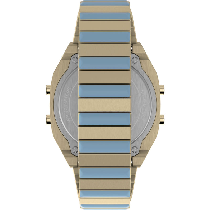 Timex 80 Square 21mm Blue Dial Digital Women Watch - TW2W40800UJ Watch Timex