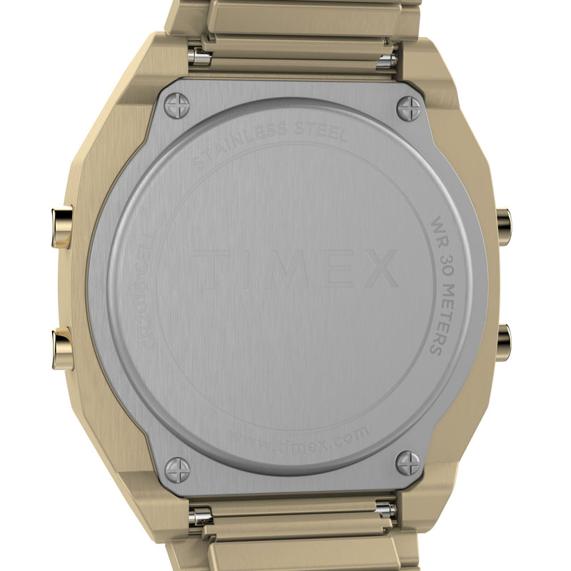 Timex 80 Square 21mm Blue Dial Digital Women Watch - TW2W40800UJ Watch Timex