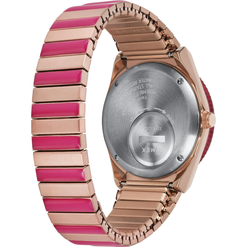 Timex Round 36mm Pink Dial Analog Women Watch - TW2W41000UJ Watch Timex