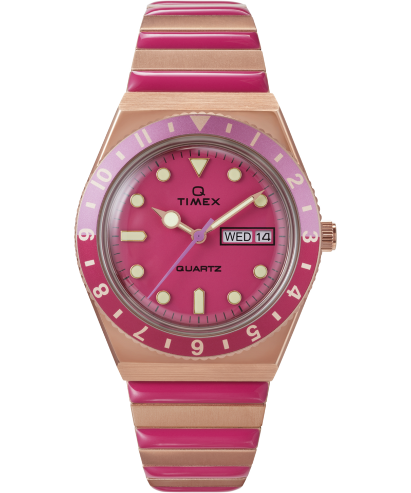 Timex Round 36mm Pink Dial Analog Women Watch - TW2W41000UJ Watch Timex