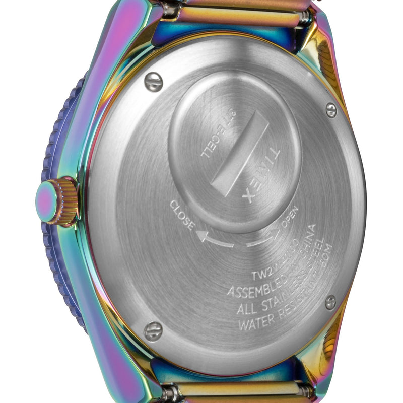 Timex Diver Inspired Round 21mm Blue Dial Analog Women Watch - TW2W41100UJ Watch Timex