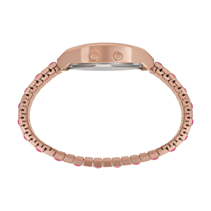 Timex 80 Square 21mm Pink Dial Digital Women Watch - TW2W41600UJ Watch Timex