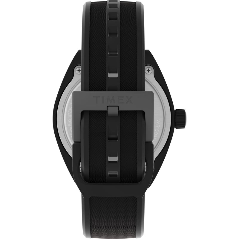 Timex Trend Tonneau 21mm Black Dial Analog Unisex Watch - TW2W42100UJ Watch Timex