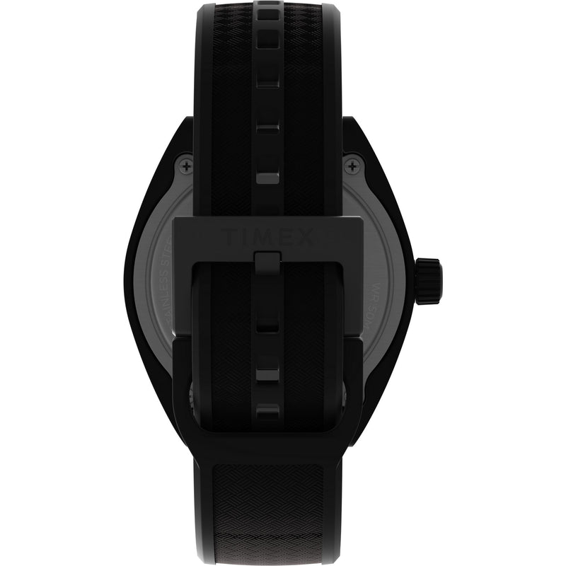 Timex Trend Tonneau 21mm Black Dial Analog Unisex Watch - TW2W42400UJ Watch Timex