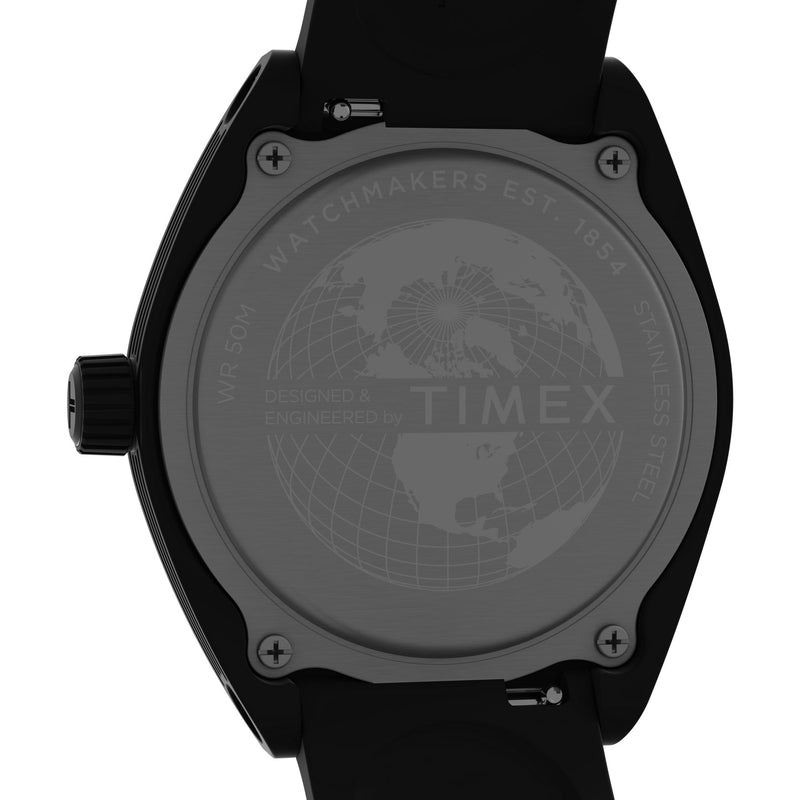 Timex Trend Tonneau 21mm Black Dial Analog Unisex Watch - TW2W42400UJ Watch Timex