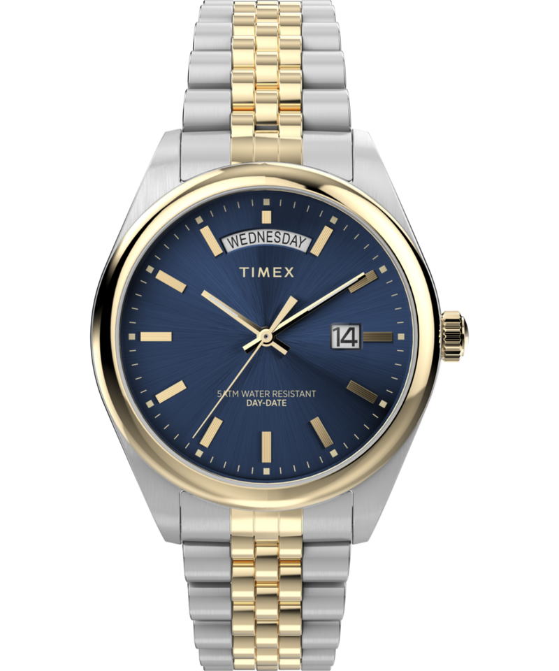 Timex Legacy Round 21mm Blue Dial Analog Men Watch - TW2W42600UJ Watch Timex