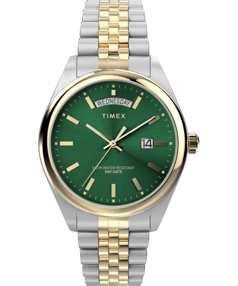 Timex Legacy Round 41mm Green Dial Analog Men Watch - TW2W42800UJ Watch Timex