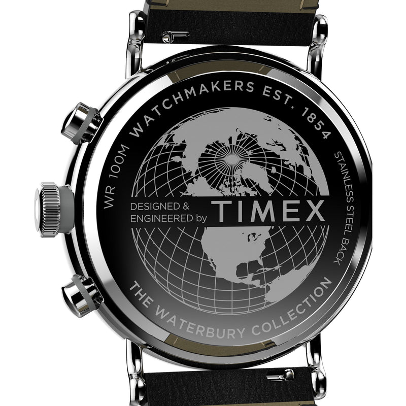 Timex Waterbury Round 21mm Silver Dial Analog Men Watch - TW2W47400UJ Watch Timex