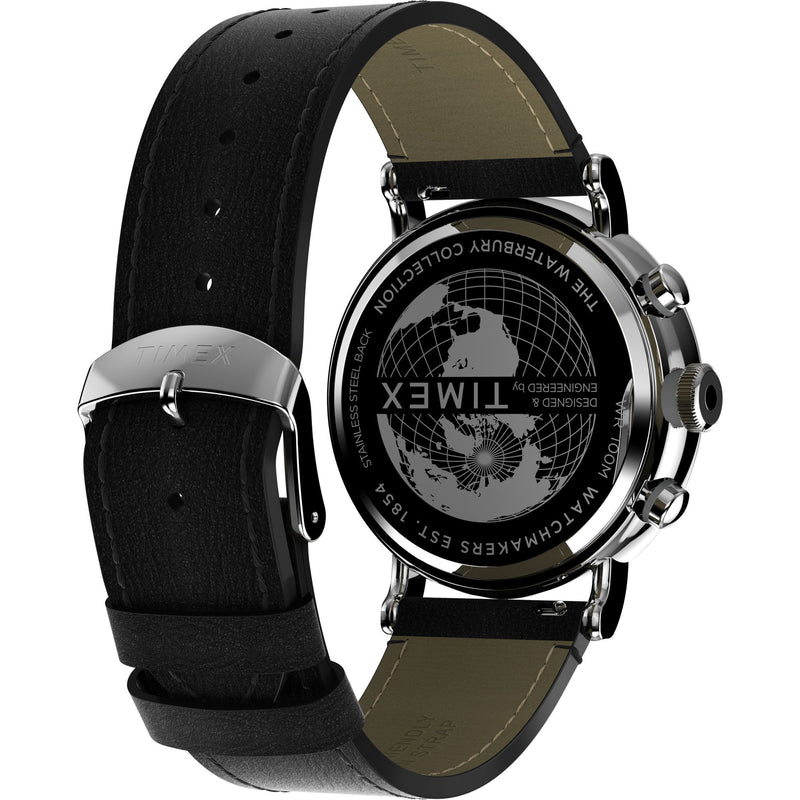 Timex Waterbury Round 21mm Silver Dial Analog Men Watch - TW2W47400UJ Watch Timex
