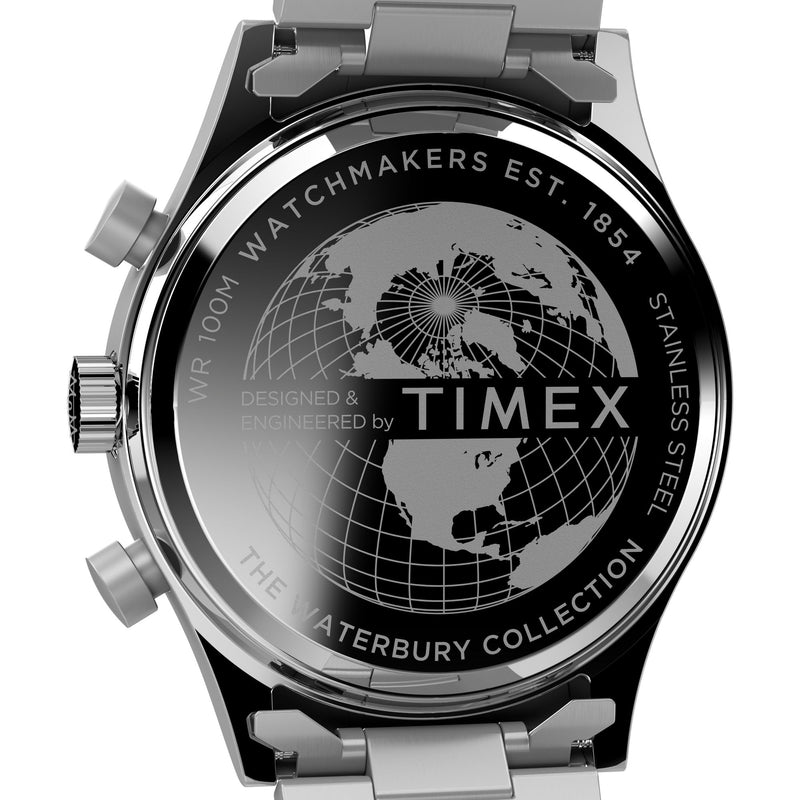 Timex Waterbury Round 21mm Black Dial Analog Men Watch - TW2W47800UJ Watch Timex