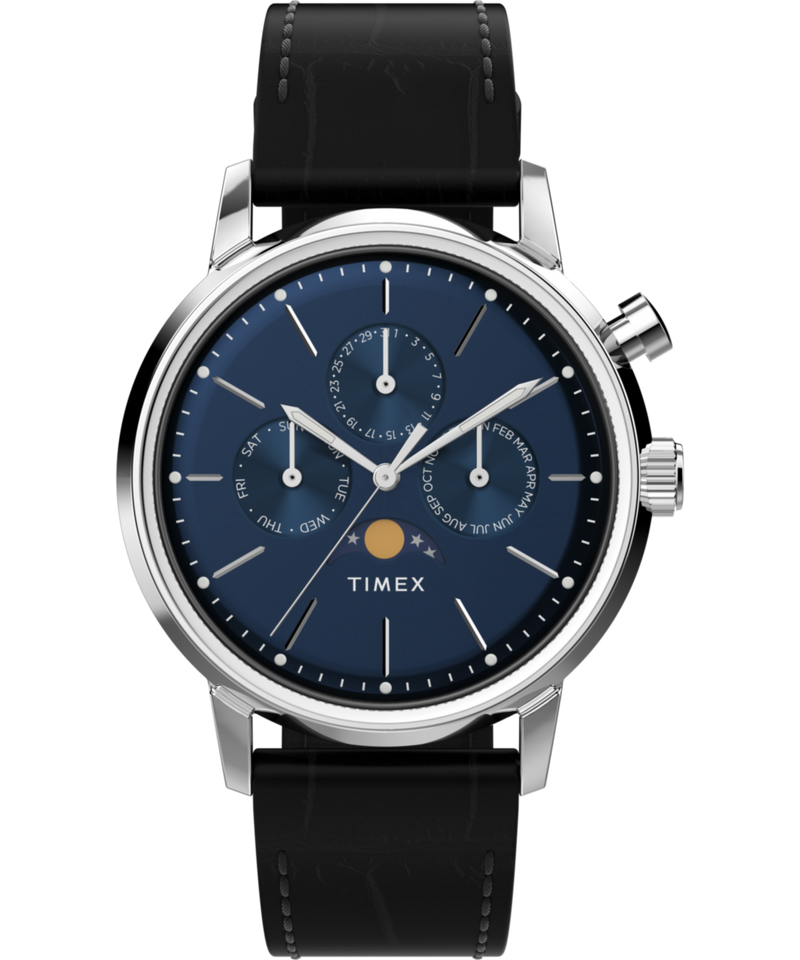 Timex Marlin Round 21mm Blue Dial Analog Men Watch - TW2W51200UJ Watch Timex