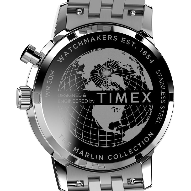 Timex Marlin Round 21mm Blue Dial Analog Men Watch - TW2W51300UJ Watch Timex