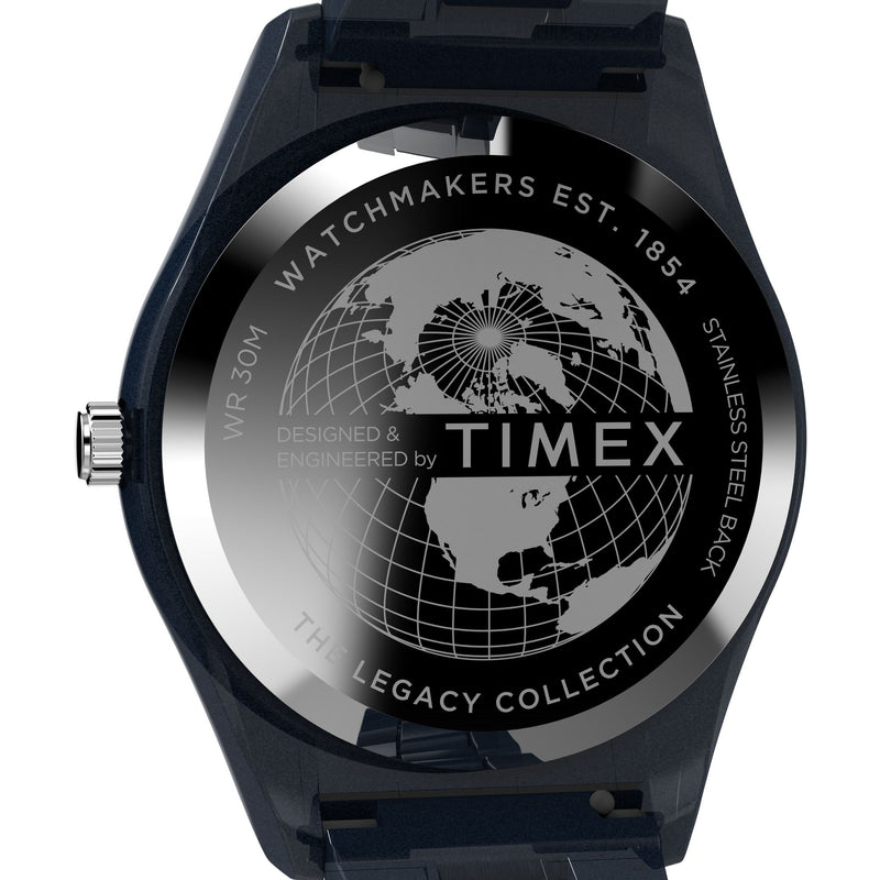 Timex Legacy Round 21mm Blue Dial Analog Men Watch - TW2W56200X6 Watch Timex