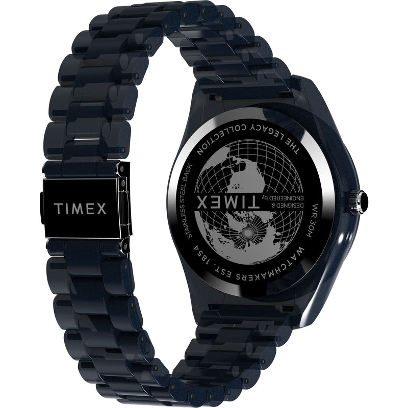 Timex Legacy Round 21mm Blue Dial Analog Men Watch - TW2W56200X6 Watch Timex