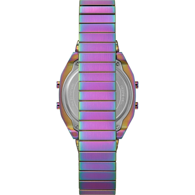 Timex 80 Square 36mm Blue Dial Digital Women Watch - TW2W57100UJ Watch Timex