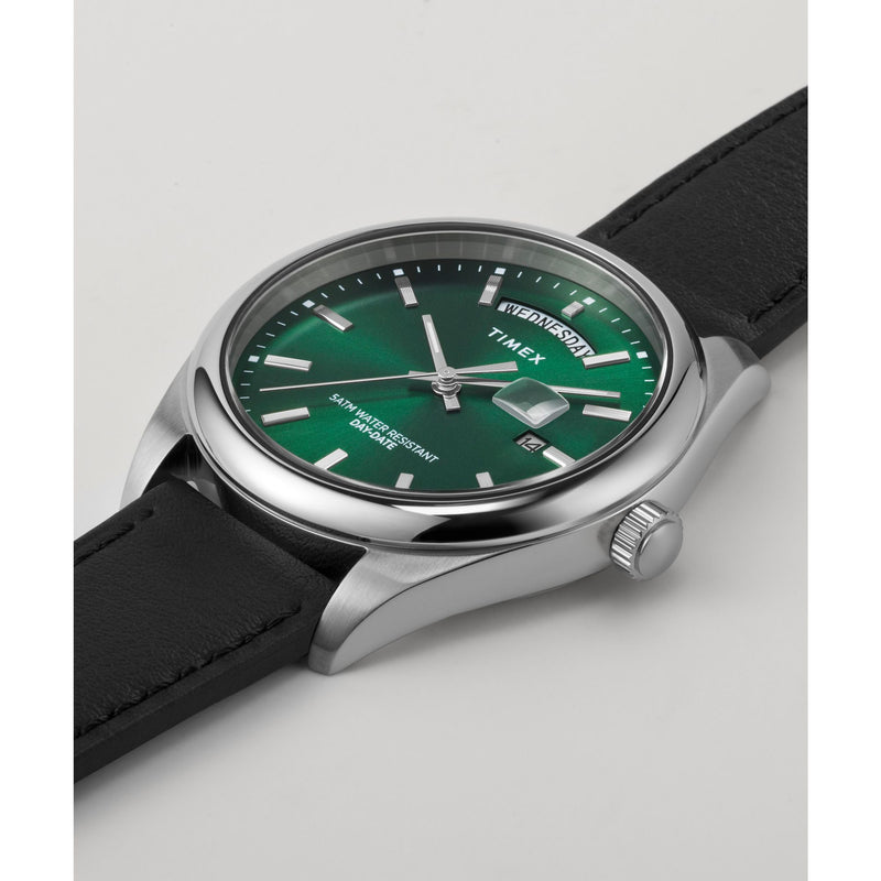 Timex Legacy Round 21mm Green Dial Analog Men Watch - TW2W57300UJ Watch Timex