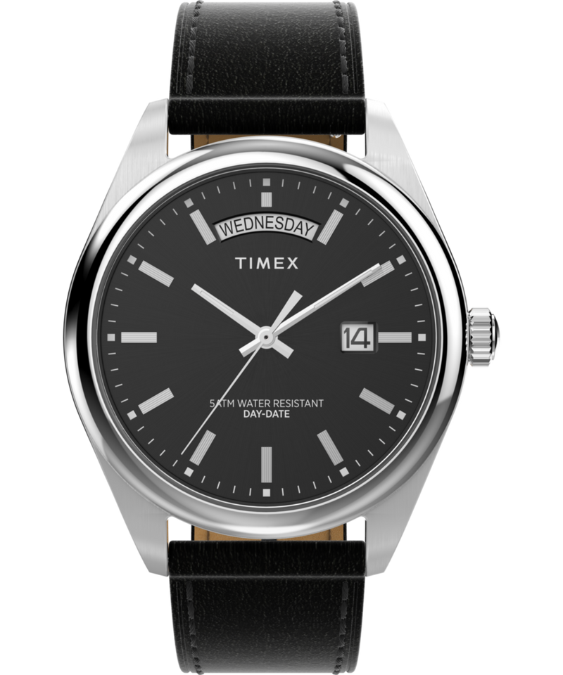 Timex Legacy Round 21mm Black Dial Analog Men Watch - TW2W57400UJ Watch Timex