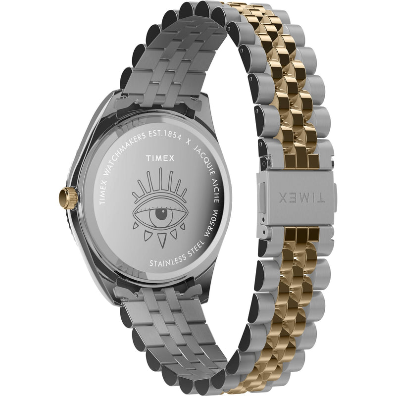 Timex Jacquie Aiche Round 21mm Multicolor Dial Analog Women Watch - TW2W63700X6 Watch Timex