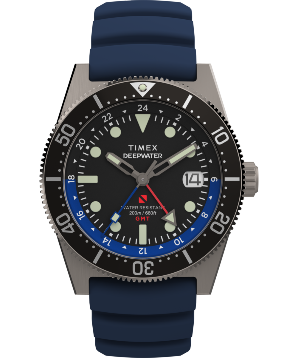 Timex Waterbury Round 21mm Black Dial Analog Men Watch - TW2W75100UJ