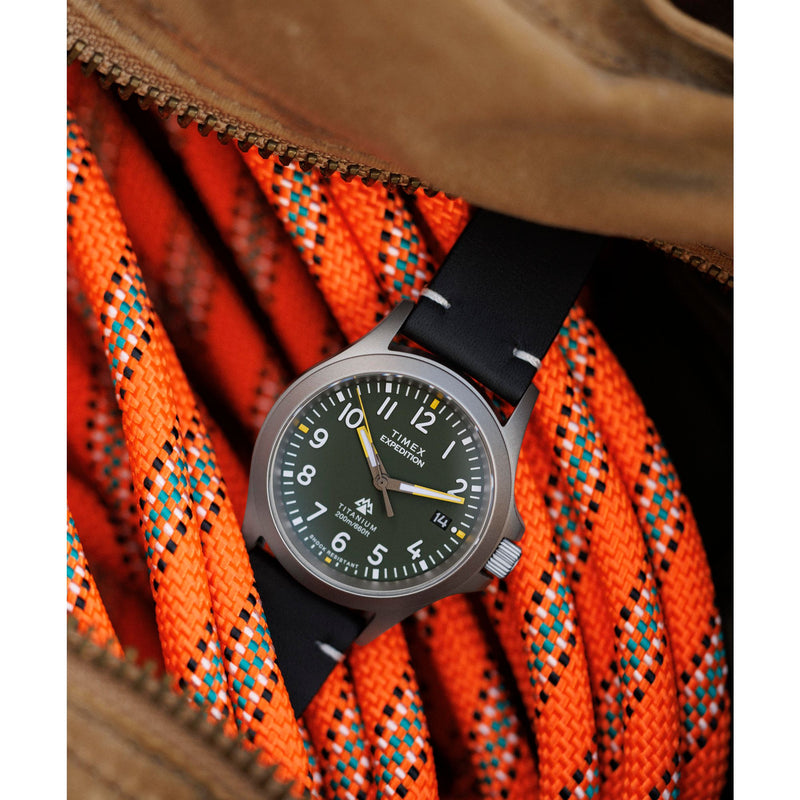 Timex Expedition Round 21mm Green Dial Analog Men Watch - TW2W78100UJ Watch Timex