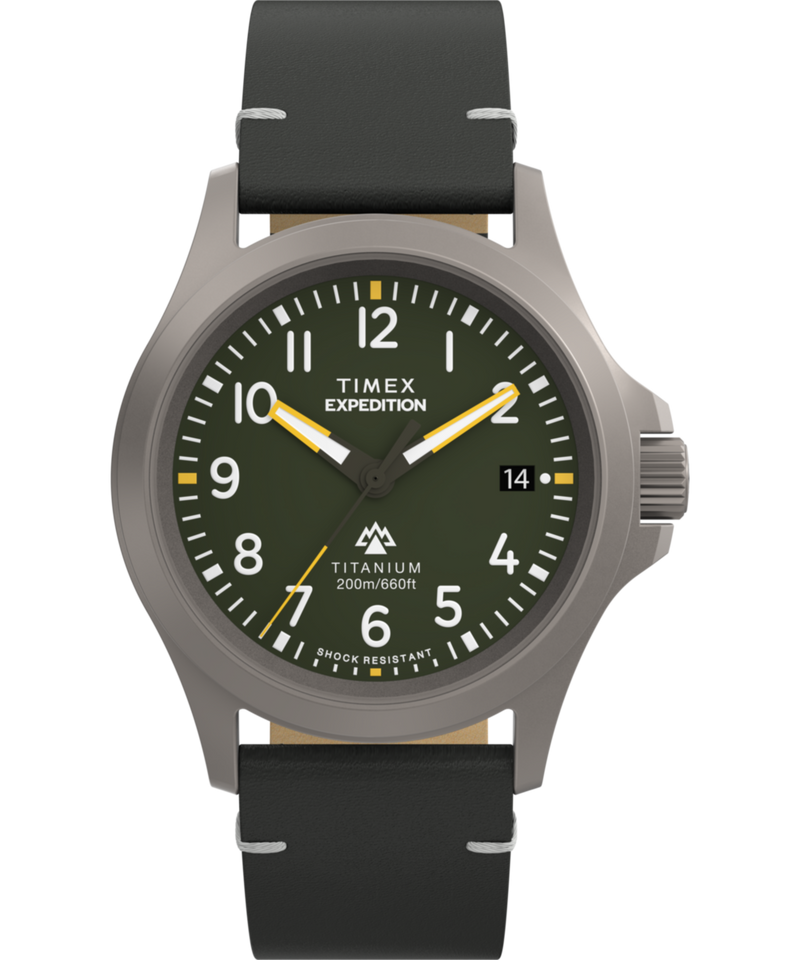 Timex Expedition Round 21mm Green Dial Analog Men Watch - TW2W78100UJ Watch Timex