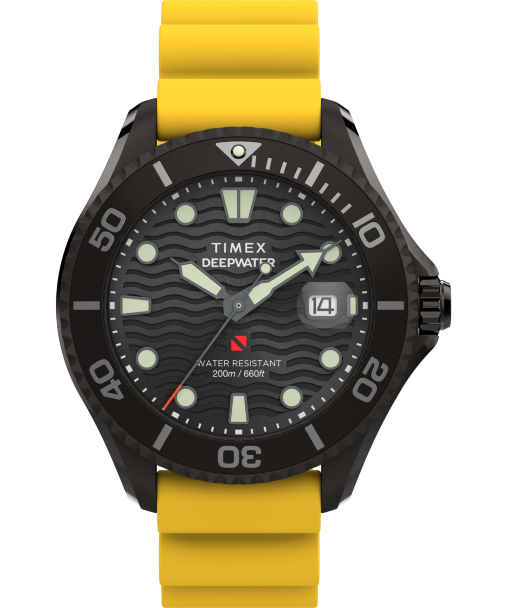 Timex Waterbury Round 21mm Black Dial Analog Men Watch - TW2W81700UJ