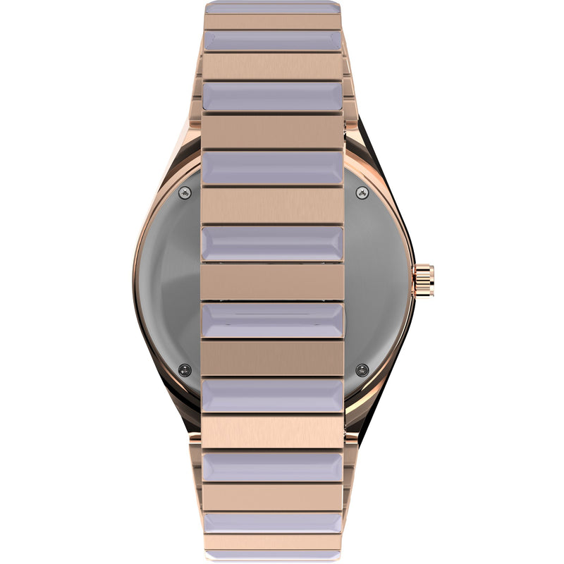 Timex Diver Inspired Round 21mm Purple Dial Analog Women Watch - TW2W87700UJ Watch Timex