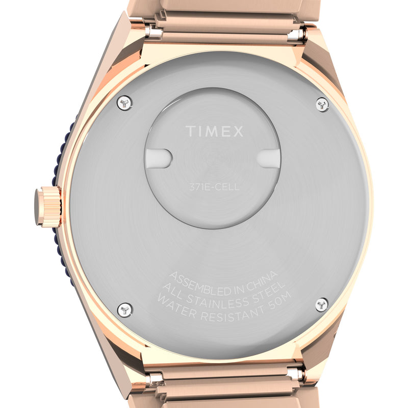 Timex Diver Inspired Round 21mm Purple Dial Analog Women Watch - TW2W87700UJ Watch Timex
